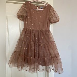Holiday dress, Tulle dress, thanksgiving outfit, family photo dress 6T